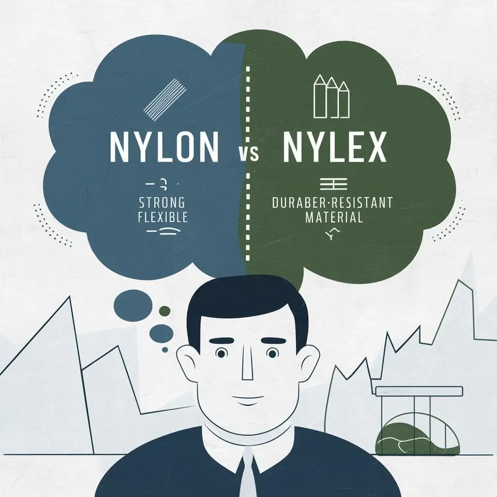 What is the difference between nylon and nylex?